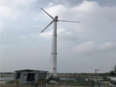 全台第一座29.4kWp風力發電機VPC認證通過